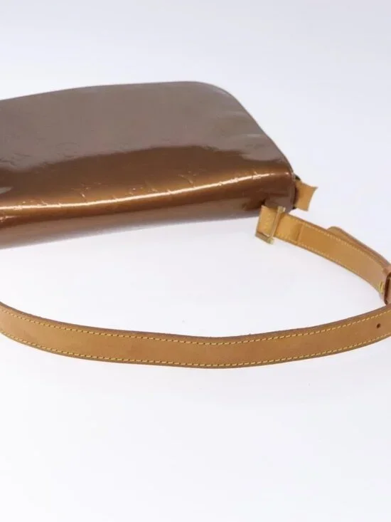 Authentic LOUIS VUITTON Monogram Vernis Thompson Street Bag Bronze M91124 LV - Picture 14 of 16